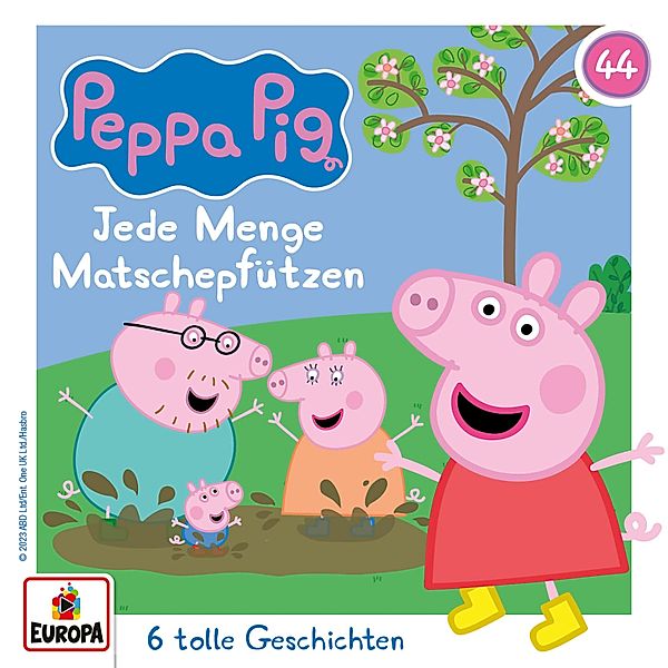 Peppa Pig Hörspiele - 44 - Folge 44: Jede Menge Matschepfützen, Neville Astley, Mark Baker