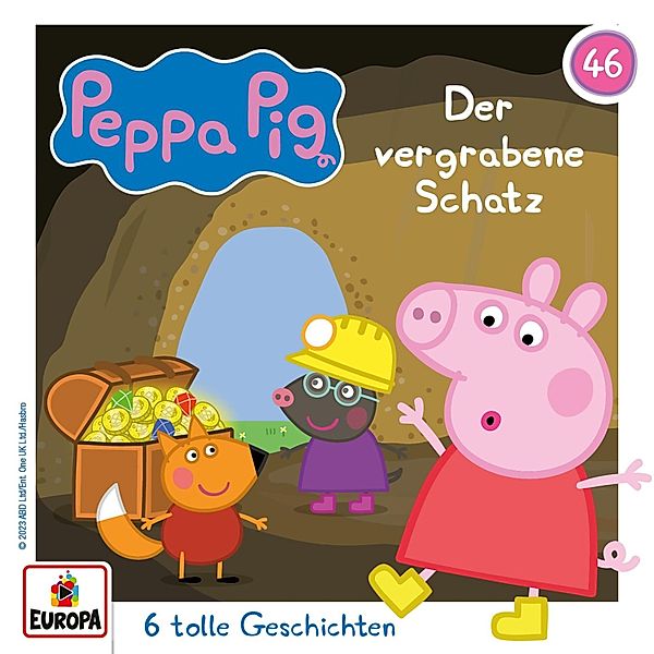 Peppa Pig Hörspiele - 46 - Folge 46: Der vergrabene Schatz, Neville Astley, Mark Baker
