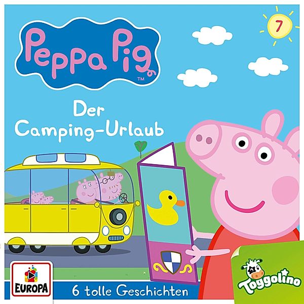 Peppa Pig Hörspiele - 7 - Folge 07: Der Camping-Urlaub (und 5 weitere Geschichten), Neville Astley, Mark Baker
