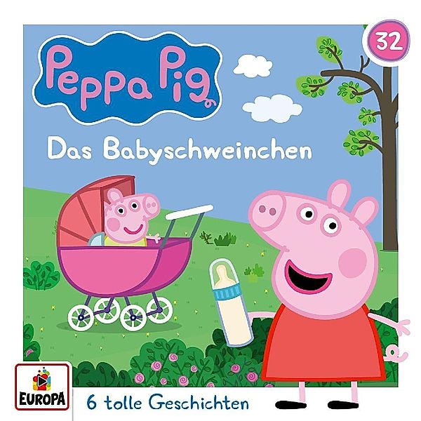 Peppa Pig Hörspiele - Das Babyschweinchen,1 Audio-CD, Peppa Pig Hörspiele
