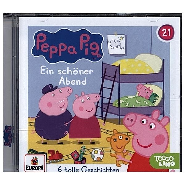 Peppa Pig Hörspiele - Ein schöner Abend,1 Audio-CD, Peppa Pig Hörspiele