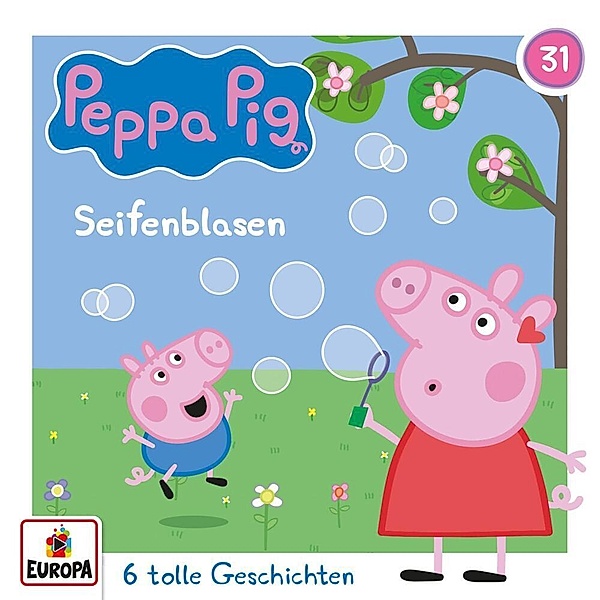 Peppa Pig Hörspiele - Folge 31: Seifenblasen,1 CD Longplay, Peppa Pig Hörspiele