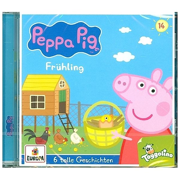 Peppa Pig Hörspiele - Frühling (und 5 weitere Geschichten),1 Audio-CD, Peppa Pig Hörspiele