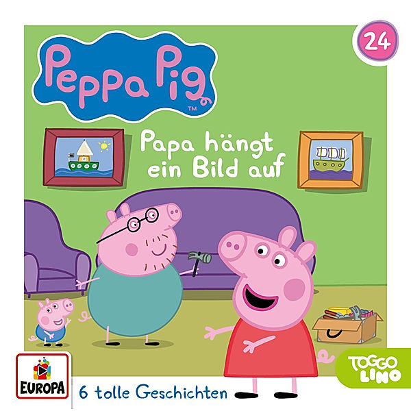 Peppa Pig Hörspiele - Papa hängt ein Bild auf,1 Audio-CD, Peppa Pig Hörspiele