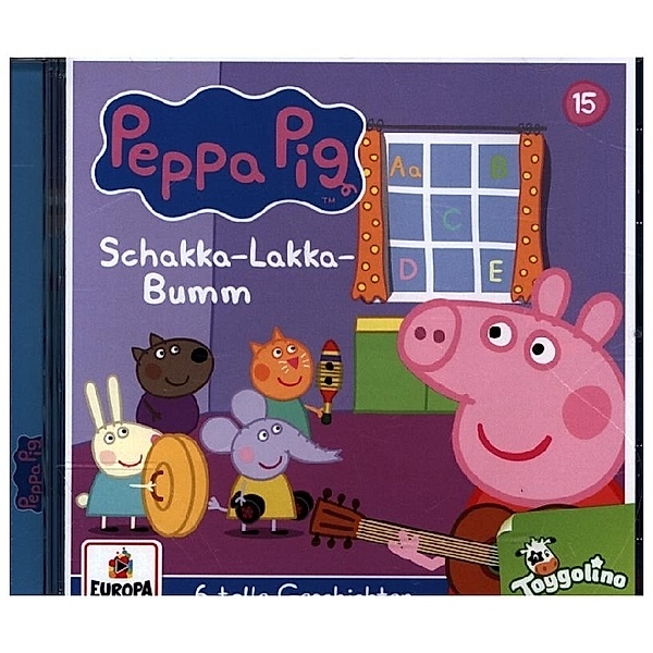 Peppa Pig Hörspiele - Schakka-Lakka-Bumm (und 5 weitere Geschichten), 1 Audio-CD,1 Audio-CD, Peppa Pig Hörspiele