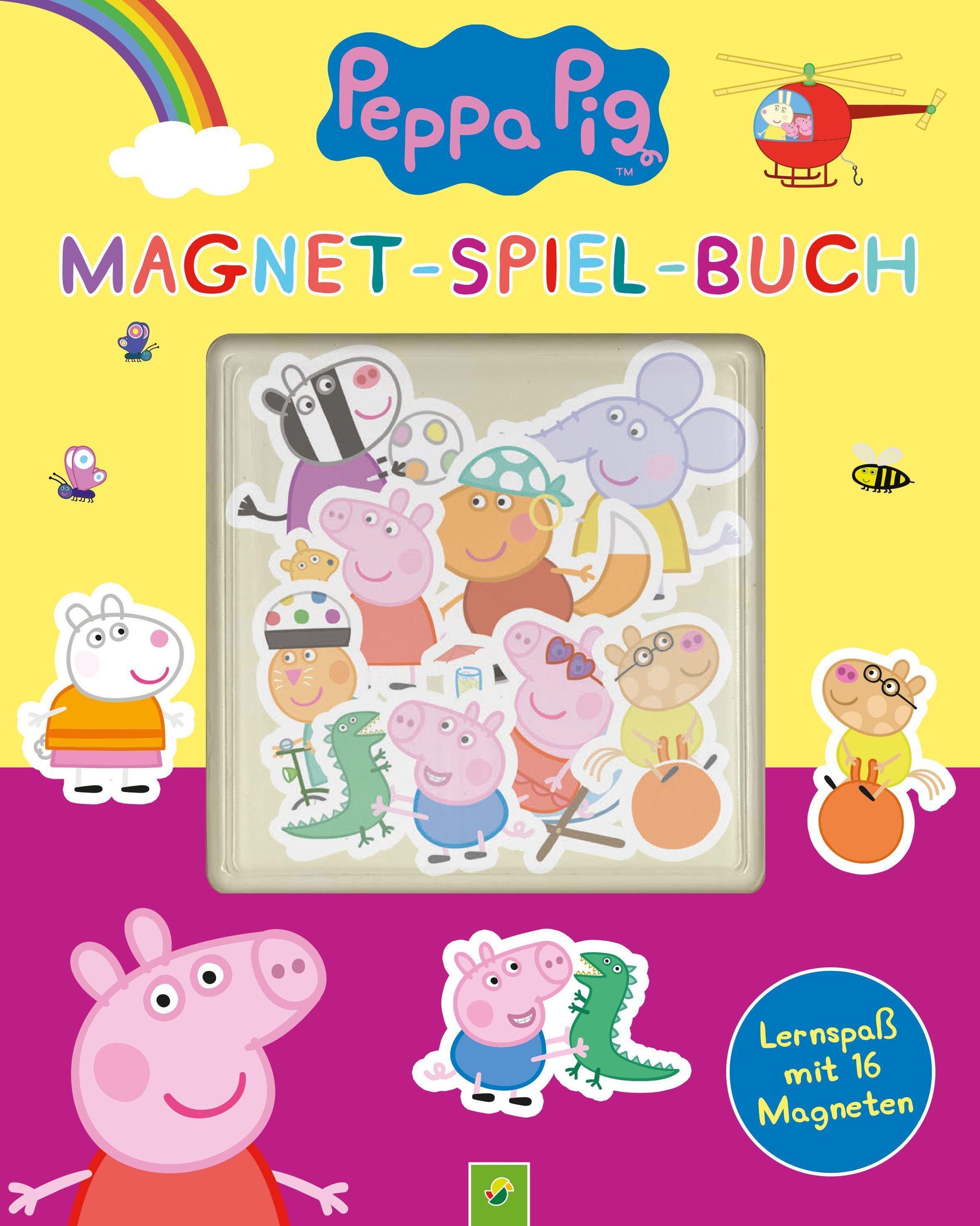 Peppa Pig Magnet-Spiel-Buch Buch jetzt online bei Weltbild.ch bestellen