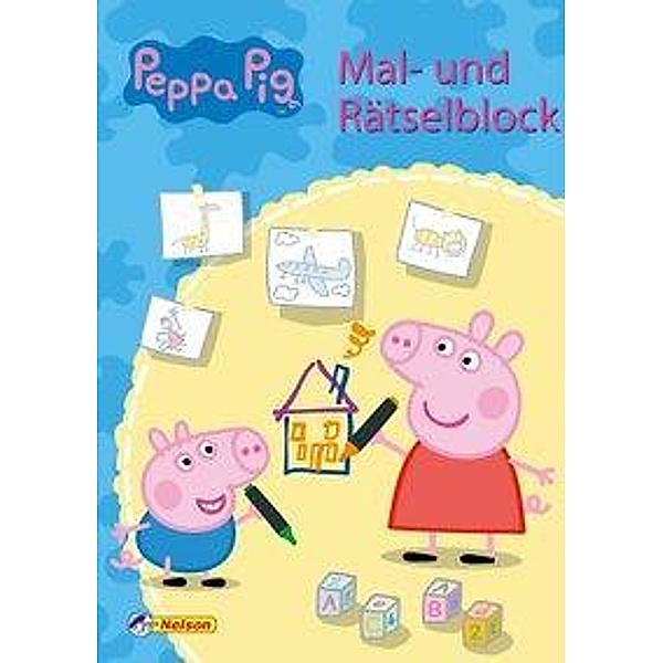 Peppa Pig: Mal- und Rätselblock