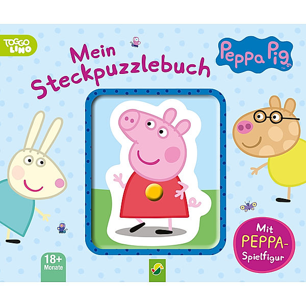 Peppa Pig Mein Steckpuzzlebuch, Katharina Bensch, Schwager & Steinlein Verlag