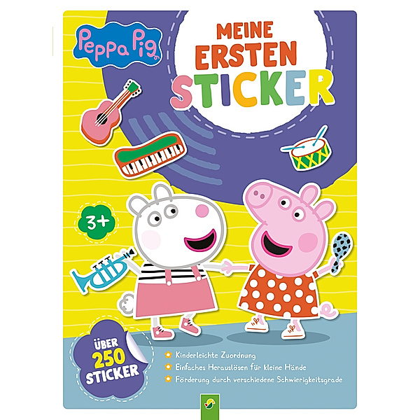 Peppa Pig - Meine ersten Sticker, Schwager & Steinlein Verlag