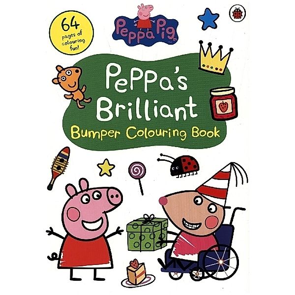 Peppa Pig: Peppa's Brilliant Bumper Colouring Book, Peppa Pig