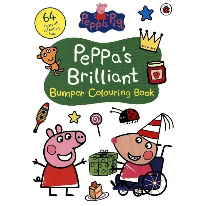Image of Peppa Pig: Peppa's Brilliant Bumper Colouring Book - Peppa Pig, Kartoniert (TB)