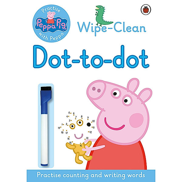 Peppa Pig – Practise with Peppa – Wipe-clean Dot-to-Dot