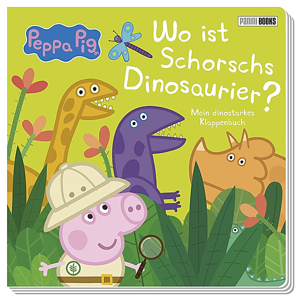 Peppa Pig: Wo ist Schorschs Dinosaurier? - Mein dinostarkes Klappenbuch, Panini