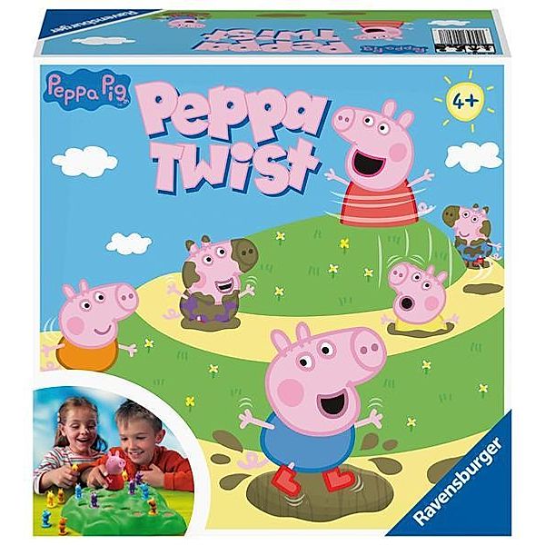 Ravensburger Verlag Peppa Twist, das spannende 3D-Wettlaufspiel von Ravensburger, © Seven Towns Ltd.