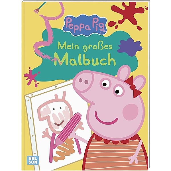 Peppa Wutz Ausmalbilder: Mein großes Malbuch