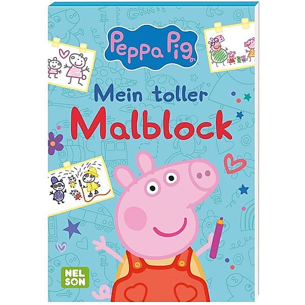 Peppa Wutz Ausmalbilder: Mein toller Malblock