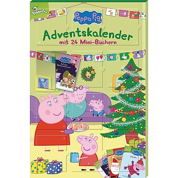 Peppa Wutz: Peppa Pig Minibuch-Adventskalender