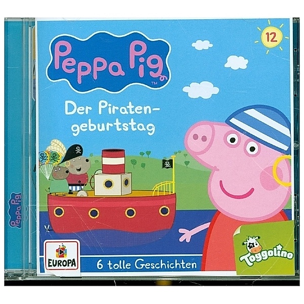 Peppe Pig Hörspiele - Der Piratengeburtstag (und 5 weitere Geschichten), 1 Audio-CD,1 Audio-CD, Peppa Pig Hörspiele