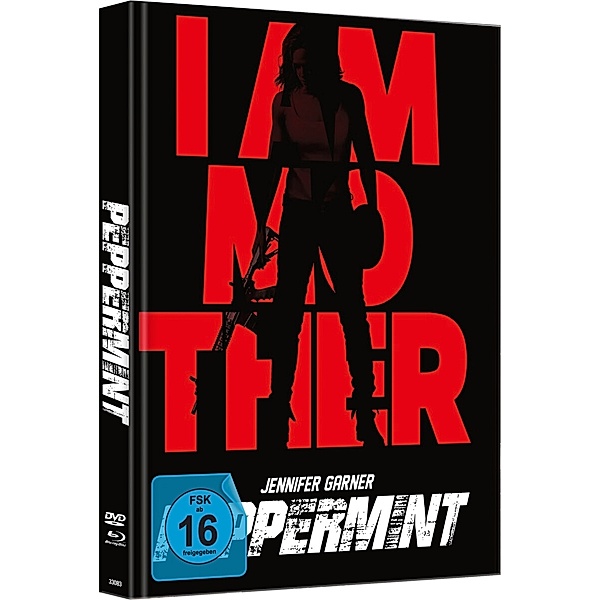 Peppermint Limited Mediabook, Jennifer Garner, John Ortiz, John Gallagher Jr.
