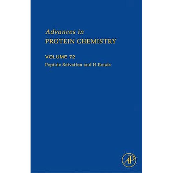 Peptide Solvation and H-bonds