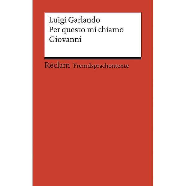 Per questo mi chiamo Giovanni, Luigi Garlando