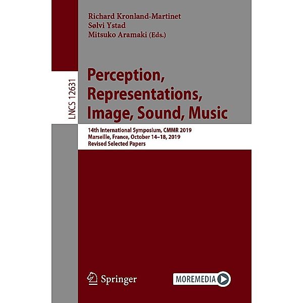 Perception, Representations, Image, Sound, Music / Lecture Notes in Computer Science Bd.12631