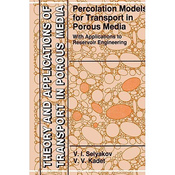 Percolation Models for Transport in Porous Media / Theory and Applications of Transport in Porous Media Bd.9, V. I. Selyakov, Valery Kadet