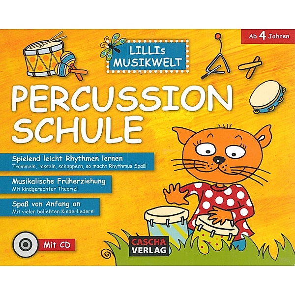 Percussion-Schule, mit CD