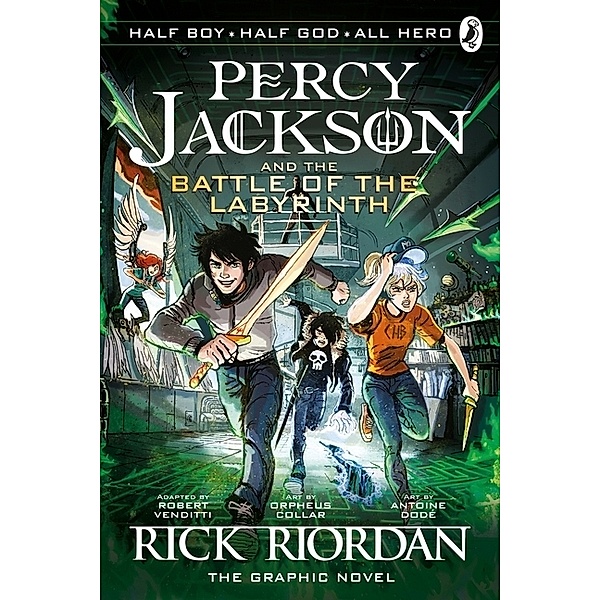 Percy Jackson and the Battle of the Labyrinth, The Graphic Novel, Rick Riordan