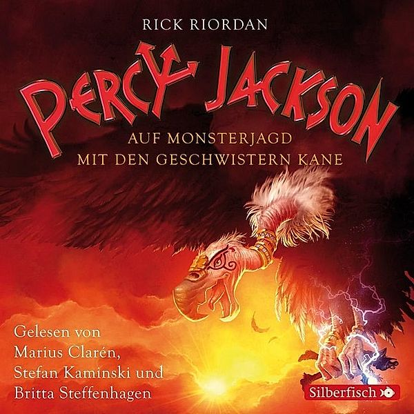 Percy Jackson - Auf Monsterjagd mit den Geschwistern Kane,3 Audio-CD, Rick Riordan