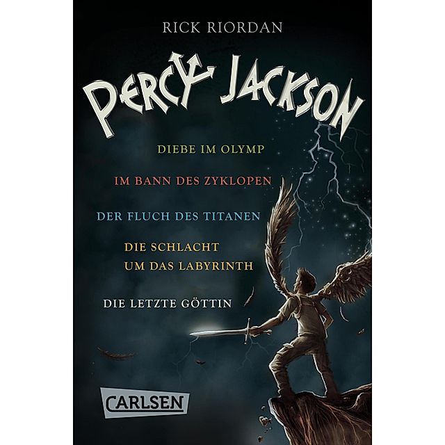 Percy Jackson: Band 1-5 der spannenden Abenteuer-Serie in einer E-Box!  Percy Jackson Percy Jackson eBook v. Rick Riordan | Weltbild