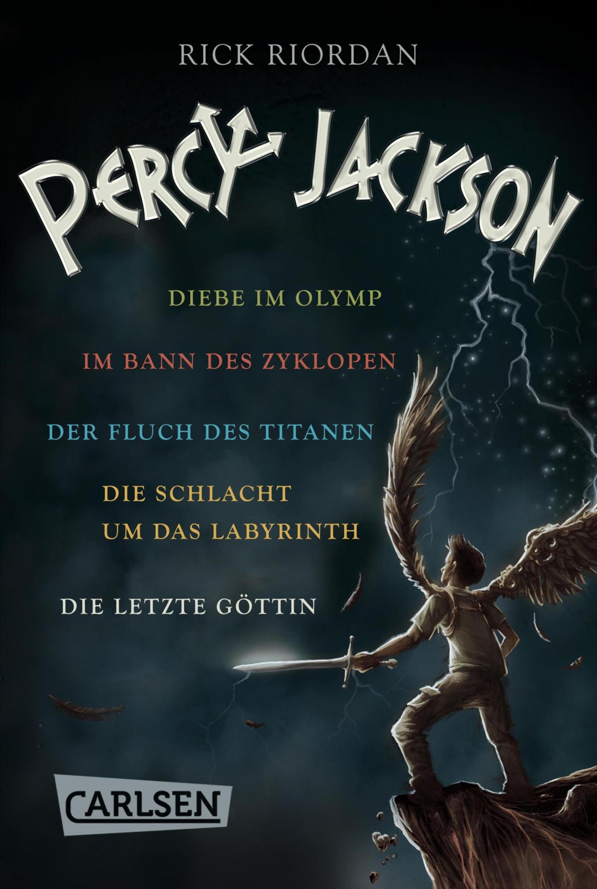 Percy Jackson: Band 1-5 der spannenden Abenteuer-Serie in einer E-Box!  Percy Jackson Percy Jackson eBook v. Rick Riordan | Weltbild