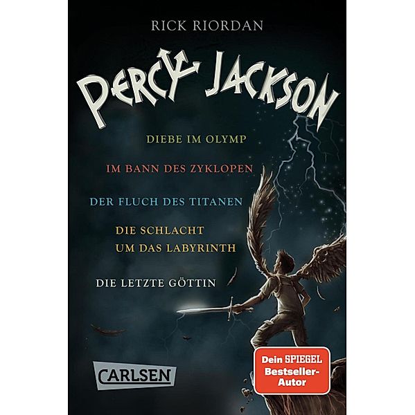 Percy Jackson: Moderne Teenager und griechische Monster - Band 1-5 der mythischen Fantasy-Buchreihe in einer E-Box! / Percy Jackson, Rick Riordan