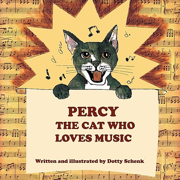 Percy, the Cat Who Loves Music, Dotty Schenk