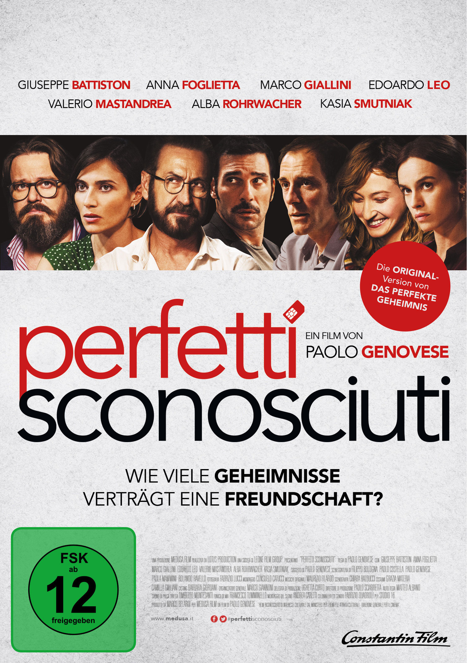Perfetti Sconosciuti - Wie viele Geheimnisse verträgt eine Freundschaft?  Film | Weltbild.ch