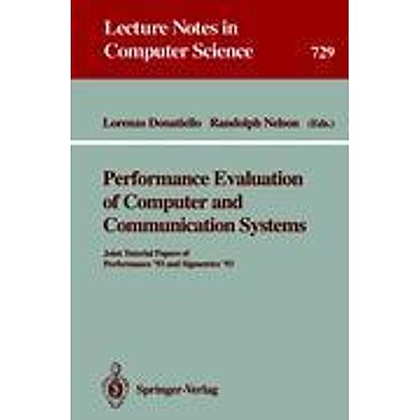 Performance Evaluation of Computer and Communication Systems