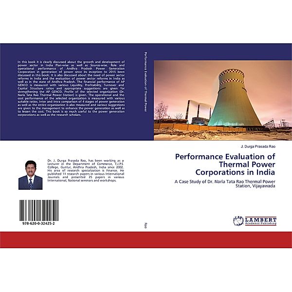 Performance Evaluation of Thermal Power Corporations in India, J. Durga Prasada Rao