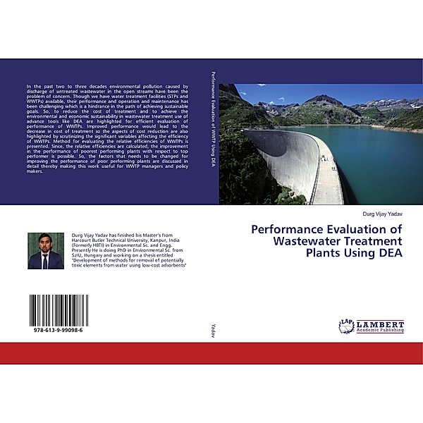 Performance Evaluation of Wastewater Treatment Plants Using DEA, Durg Vijay Yadav