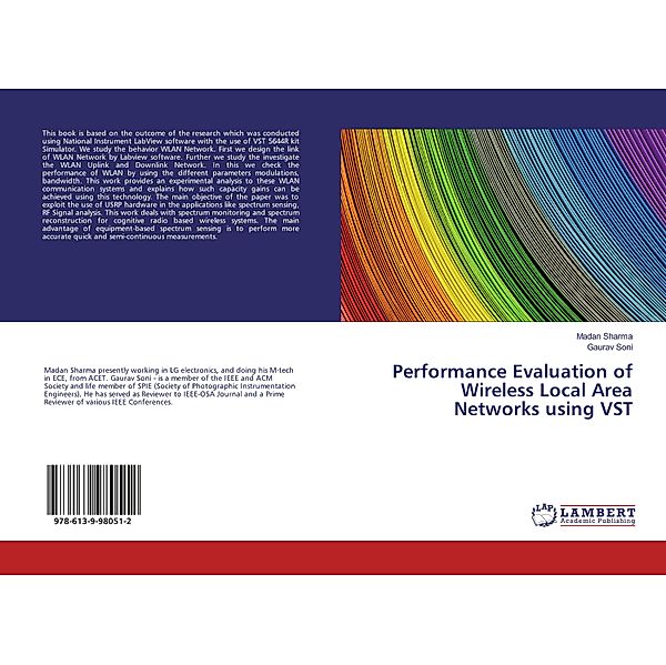 Performance Evaluation of Wireless Local Area Networks using VST, Madan Sharma, Gaurav Soni