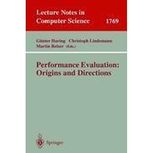 Performance Evaluation: Origins and Directions