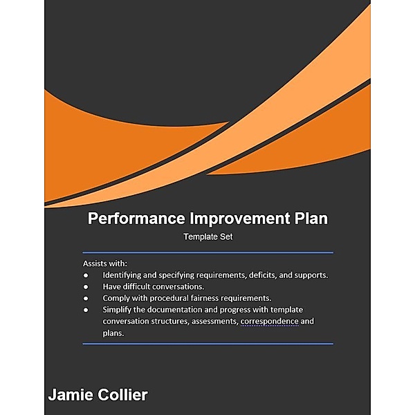 Performance Improvement Template Set, Jamie Collier