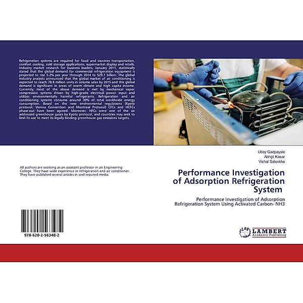 Performance Investigation of Adsorption Refrigeration System, Uday Gadpayale, Abhijit Kasar, Vishal Salunkhe