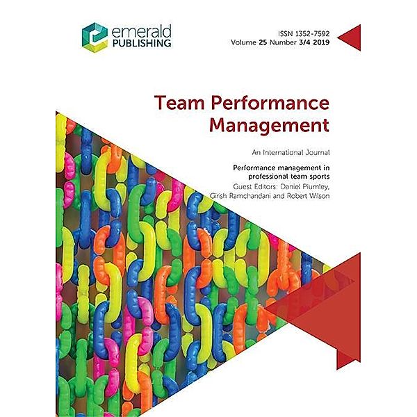 Performance Management in Professional Team Sports