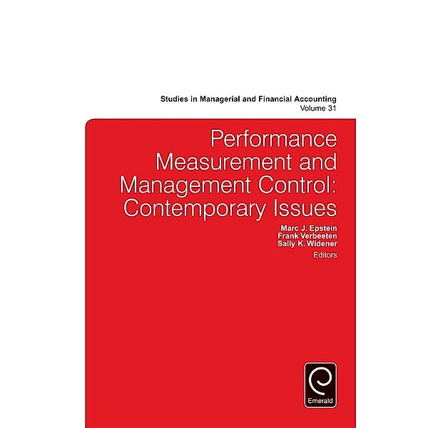 Performance Measurement and Management Control