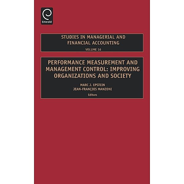 Performance Measurement and Management Control