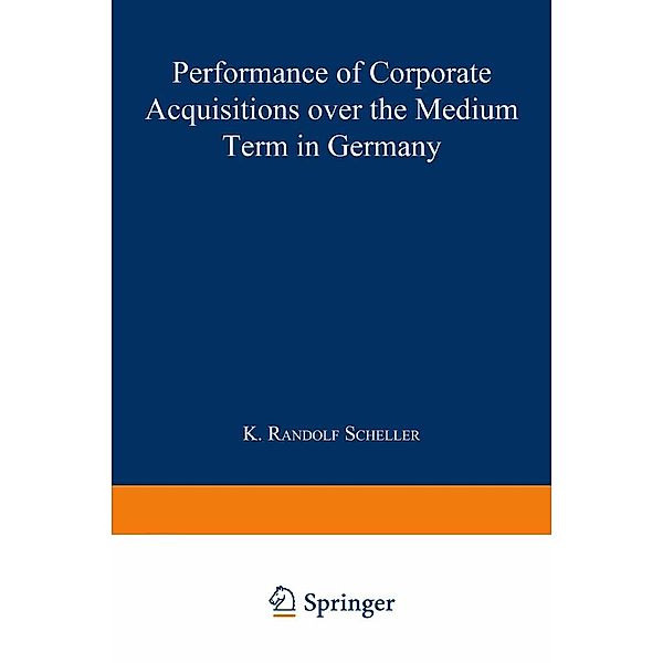 Performance of Corporate Acquisitions over the Medium Term in Germany