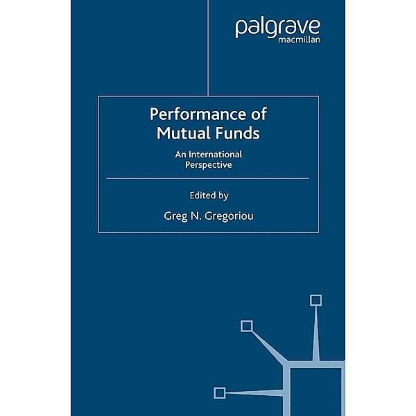 Performance of Mutual Funds / Finance and Capital Markets Series