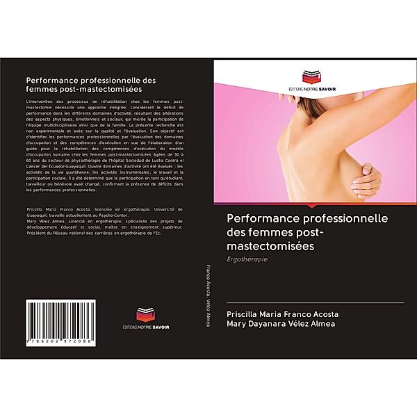 Performance professionnelle des femmes post-mastectomisées, Priscilla Maria Franco Acosta, Mary Dayanara Vélez Almea