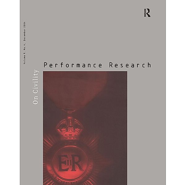 Performance Research 9:4 Dec 2, Authors Various