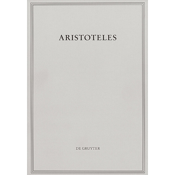 Peri hermeneias, Aristoteles